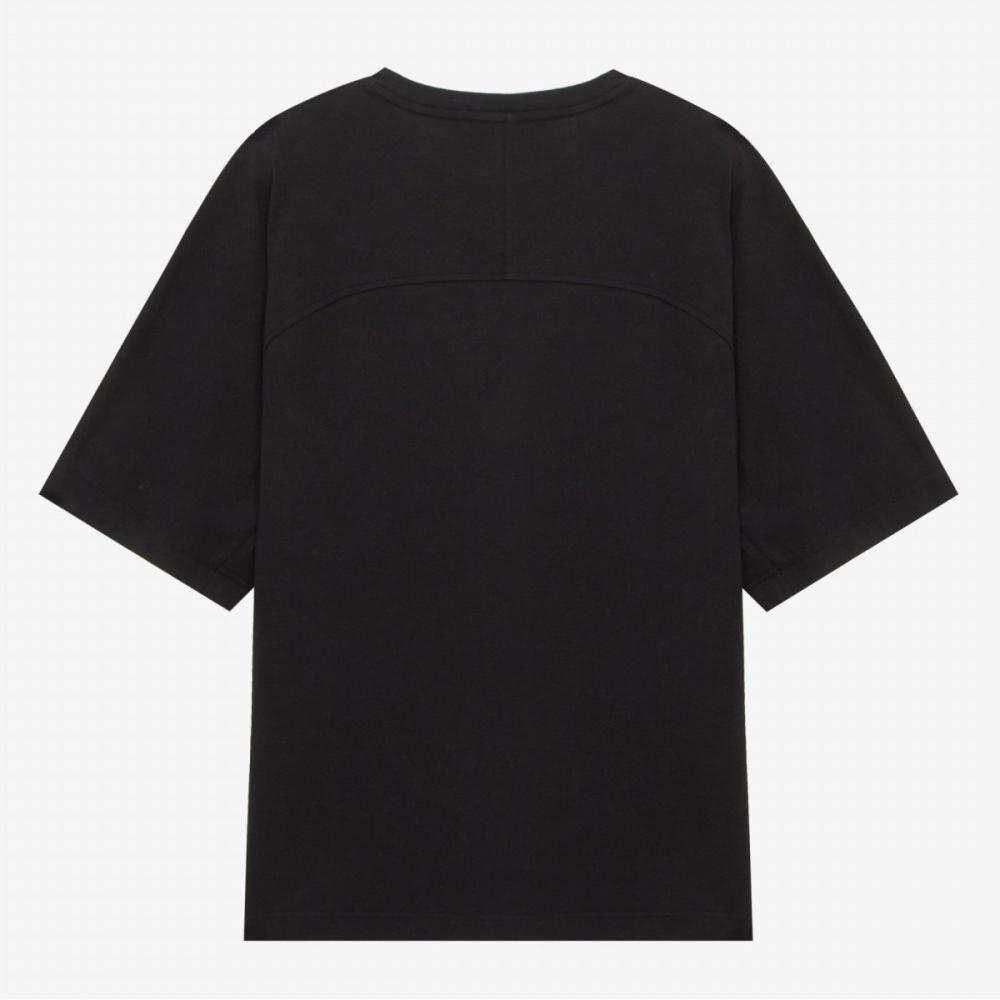 [norTh Face Official] NT7ur23a Men S Journey ShorT Sleeve T ShirT Black