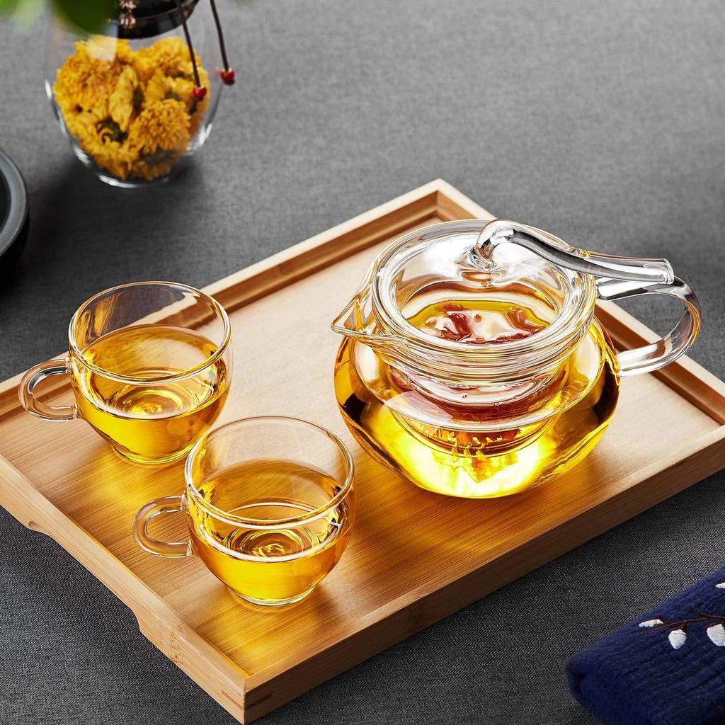 Pokaro Tea Glass Heat Black Tea Direct Включает в себя чайный стакан Pumpkin Unique для гостей, прозрачный, устойчивый, чайник, 450 мл, милый, красивый,