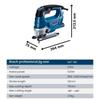 Bosch GST 750 Лобзик 520 Вт 220 В Профессиональная электрическая пила Многофункциональная деревообрабатывающая пила 6 передач Регулируемая скорость режущего станка