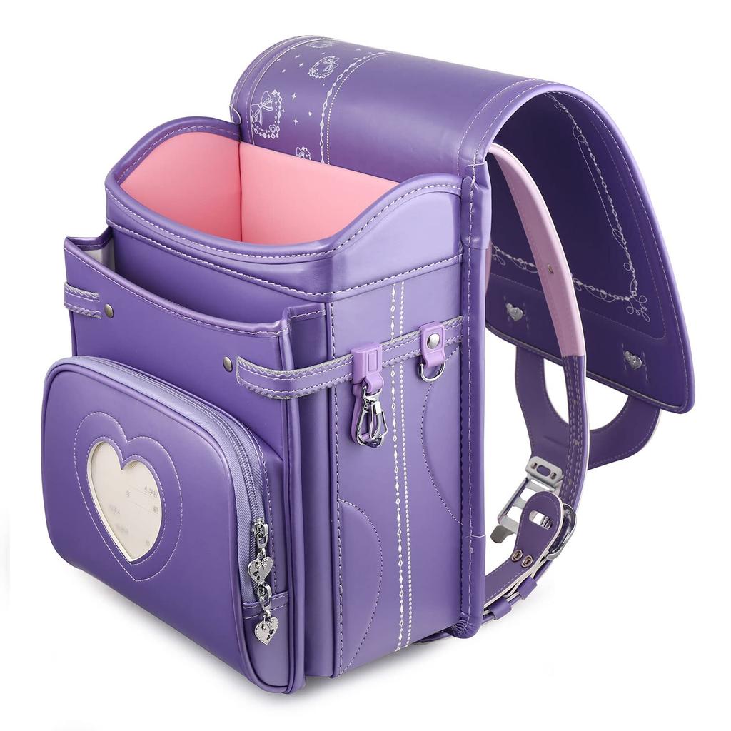 Coulomb New Model School Bag for Girls Latest Beaded Chain Embroidery Shiny Pearl Fabric Durable Gift Packaging Set of 6 / / / Hand-Stitched / / (6