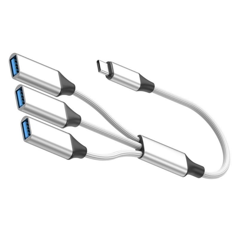Практичный кабель-конвертер USB C в USB 2.0, OTG-кабель для зарядки внешних накопителей и подключения различных устройств.