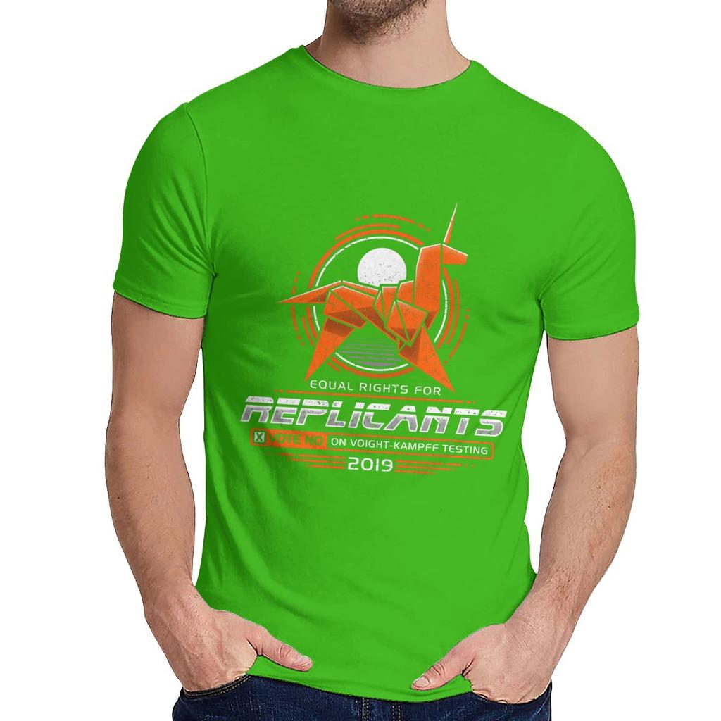 Round Collar Equal Rights For Replicants Blade Runner 2049 Movie T Shirt Popular For Male Pure