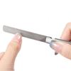 Double-sided Sanding Steel Nail File Nail Polishing Manicure Tool 122mm (WC2025B)