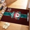 Liverpool Fc Personalized Text Area Rug Suitable For Game Room Kitchen Foyer Dormitory Antislip Rug Anime Office Decor Spiritual Gift