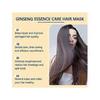 Ginseng Essence Hair Mask, Collagen Hair Mask with Argan Oil, Deep Repair Conditioning Nourishing for Frizz, Dry and Damaged Hair