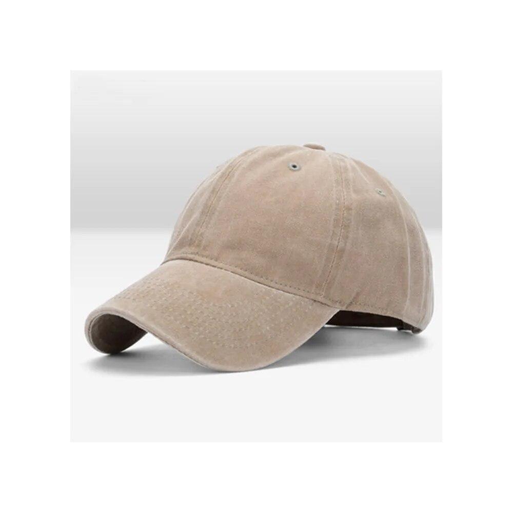 High Quality Red Washed Denim Hat For Men Women Snapback Hip Hop Caps Outdoor Sports Plain Summer Baseball Cap Casquette