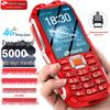 Прочный 4G кнопочный телефон для пожилых людей Tianyu Q8 (Китайская версия)