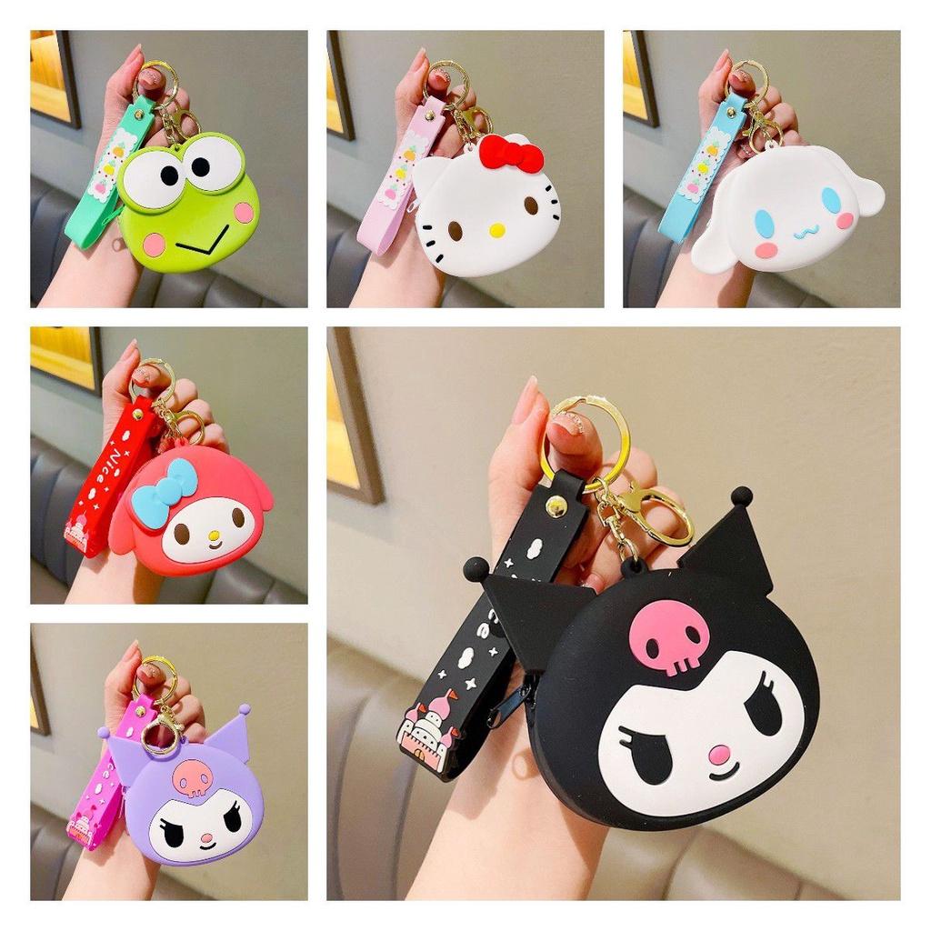 Sanrio Мелоди Кошелек Брелок Подвеска на Сумку Кошелек для Монет Для Женщин Детей Девочек