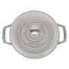 Staub Pico Cocotte круглый 20 см горшок для кампани эмалированный горшок Rund Brater blanco trufa горшок посуда кухонная утварь [Staub Pot] (Белый трюфель)