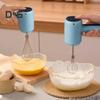 Cordless Electric Egg Beater Handheld Mixer 3-Speed Control USB Rechargeable Blender for Baking Pancake Portable Whisk Beaters