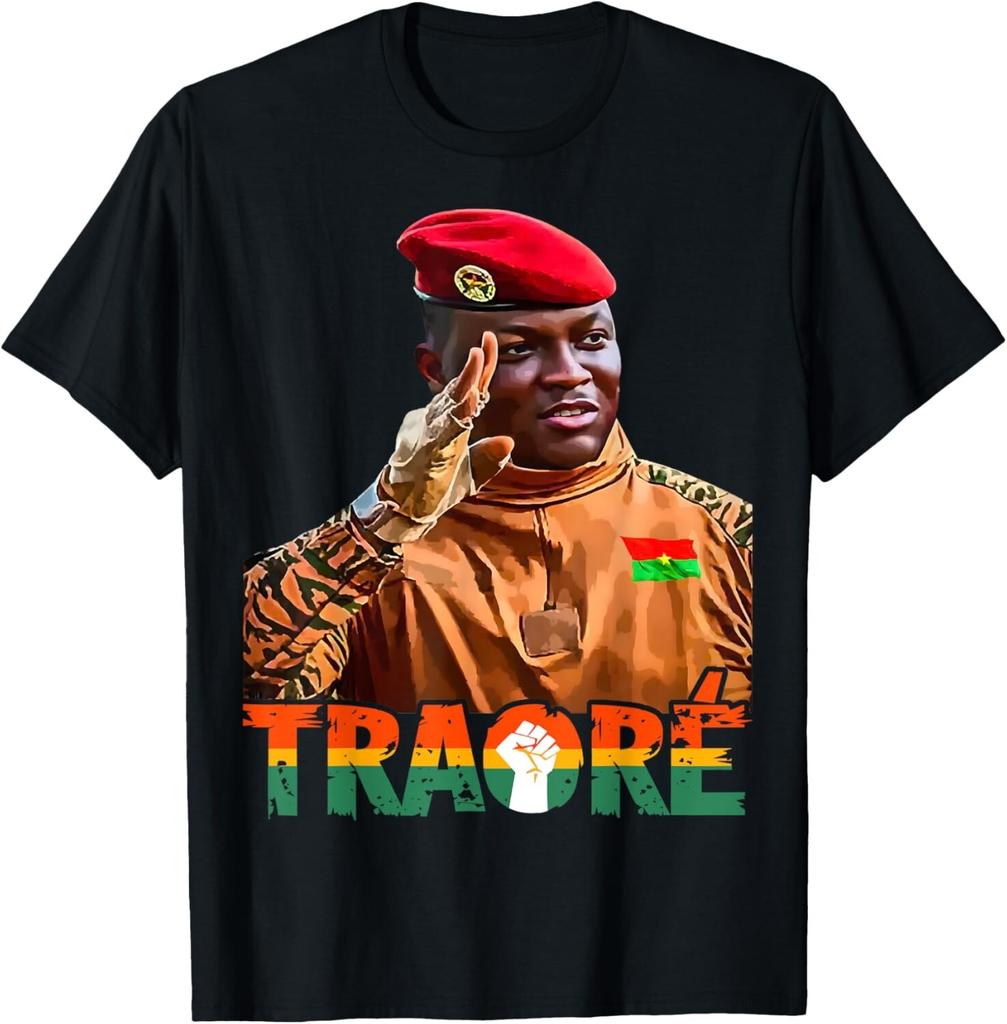 Burkina FasoIbrahim Traoré Thomas Sankara African President Unisex T-Shirt