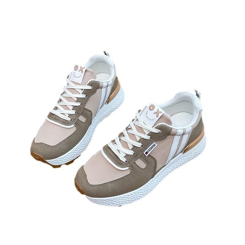 Xiyin представляет корейскую версию новых кроссовок Forrest Gump для женщин 2025 года, кроссовки для бега на весну, повседневная обувь, увеличенная высота платформы J6107