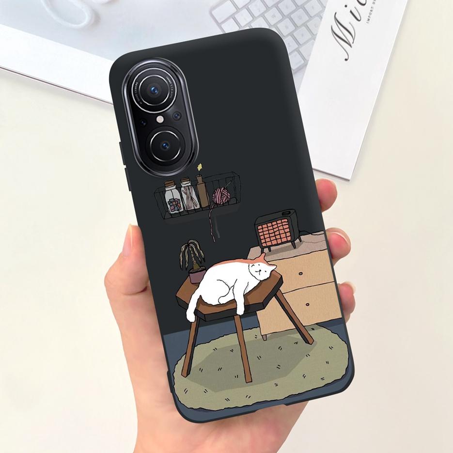 For Huawei Nova 9 SE Case JLN-LX1 JLN-LX3 Fashion Cartoon Cover Soft TPU Phone Case For Huawei Nova 9 Pro Nova9 SE Fundas Bumper