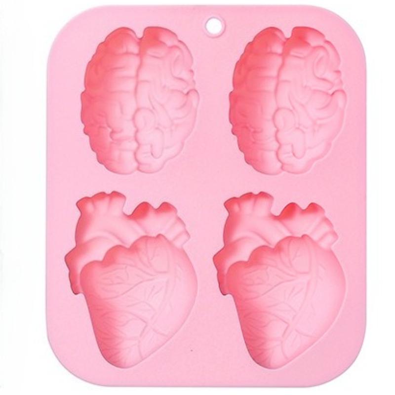 1 шт. 3D силиконовые формы на Хэллоуин | Термостойкие до 220°C для шоколада, конфет, украшения кексов - инструменты для DIY выпечки