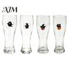 Fruit Tea Glass Mug 400ML Beer Glass, Spooky Pumpkin Ghost Black Cat Halloween Handheld Slimming Shape Cup Cup, Holiday Tall Glassware for Bar,