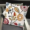 Наволочка Скрытая молния Легко чистить Удобный печатный дизайн Винтаж Абстрактная ботаническая геометрия Чехол для диванной подушки Товары для гостиной