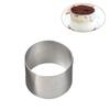 New Pastry Tool Decorating Mousse Ring Stainless Steel Cake Mold Mini Round