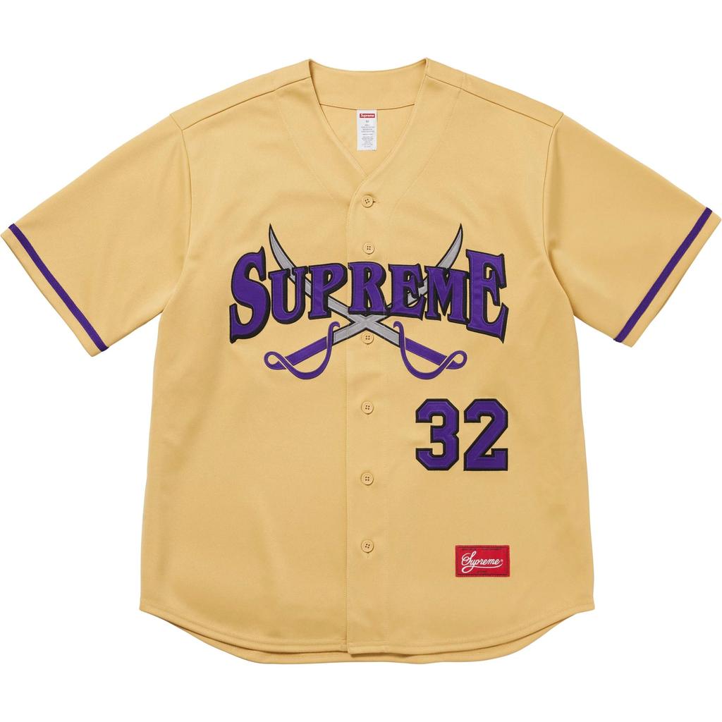 Supreme Стадионные Мечи Бейсбол "" Футболка SUP-FW25-011