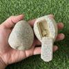 Реалистичный замаскированный камень, коробка для хранения ключей, натуральный вид, полимерная имитация камня, держатель для ключей, водонепроницаемый, вместительный дизайн
