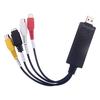 Usb 2.0 To 3 Audio S-Video Tv Dvd Vhs Rw Converter Adapter Cable Accessories