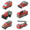 Детские 1:64 Игрушечная Машинка Сплав Пожарная Машина Модели Машин Машинка Модель Симуляция Лестница Машина с Игровыми Автоматами Декорации Игрушки Для Детей От 2 До 4 Лет