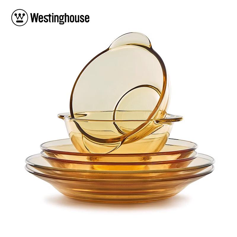 Westinghouse Набор столовой посуды из хрустального стекла на 6 персон