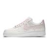 Nike Air Force 1 Rose Tale Height Increasing Slip Resistant Low top Skateboard Shoes Women's Beige Pink IO7403-103(Team2154-)