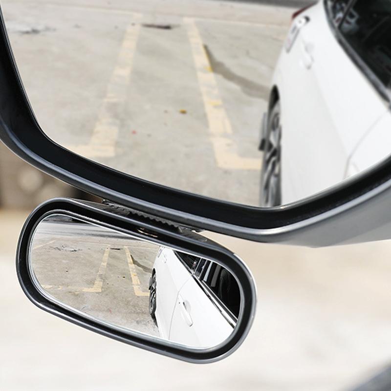 Универсальное автомобильное зеркало с углом обзора 360°, широкоугольное, боковое зеркало заднего вида, слепая зона, фиксатор для парковки, дополнительное зеркало заднего вида