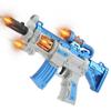 Light UP  Toy Gun Sound Effect Spinning LED Non-firing Pistol Rotating Magazine Gun Police Role Play Prop Kids Birthday Gift