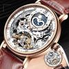 Men Skeleton Watches Mechanical Automatic Watch Men Tourbillon Sport Clock Casual Business Moon Watch
