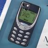 Ретро Чехол для телефона с узором из мобильных телефонов Для iPhone 17 16 15 11 12 14 13 Pro Max Mini X XS XR 7 Plus 16E Air Ударопрочный Силиконовый Чехол