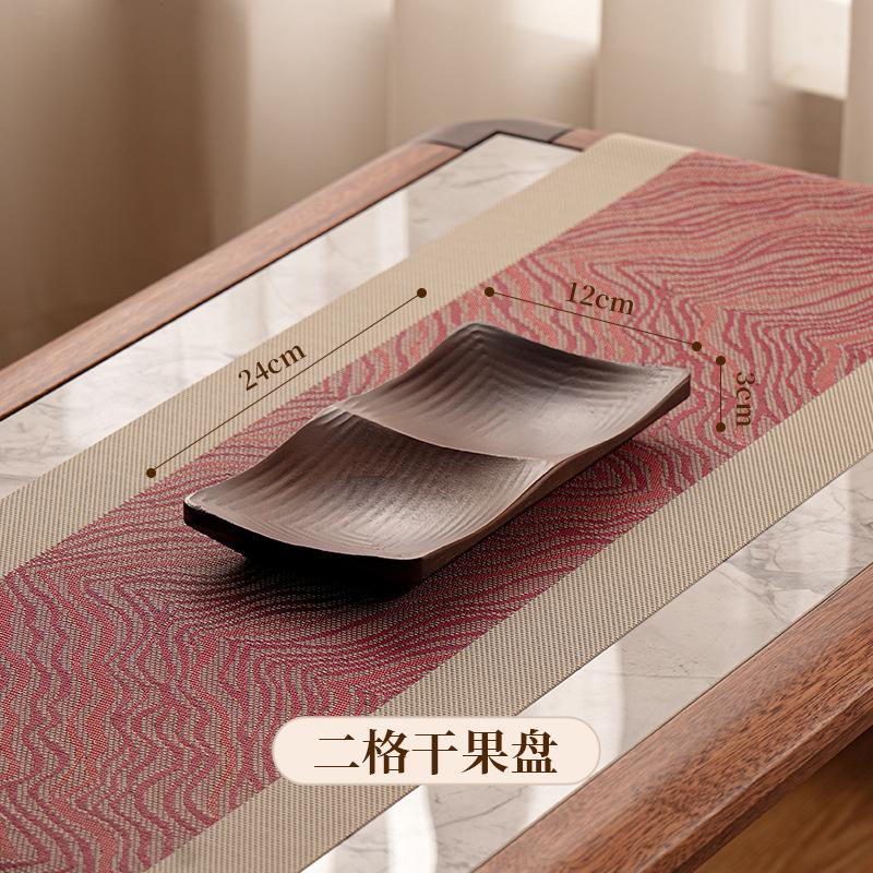 Разделение домашнего хозяйства поднос для сухофруктов гостиная журнальный столик фрукты закуски конфеты бамбуковый поднос