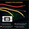 Светодиодные ангельские глазки RGB с управлением через приложение, 2 шт., 95 мм, 5050, для фар, с кольцом-гало