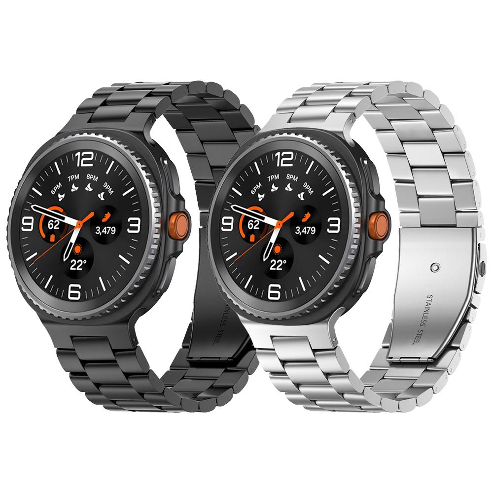 Металлический ремешок из нержавеющей стали без зазоров Для Samsung Galaxy Watch 8 Classic 46 мм Звеньевой браслет Для Samsung Watch8 44 мм 40 мм Металлический ремешок
