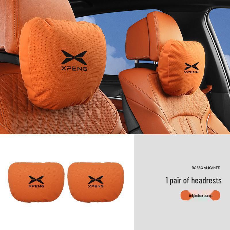 XPeng P7 Headrest & Lumbar Support, P5/G3/i G9 Neck Pillow: Maybach Style.