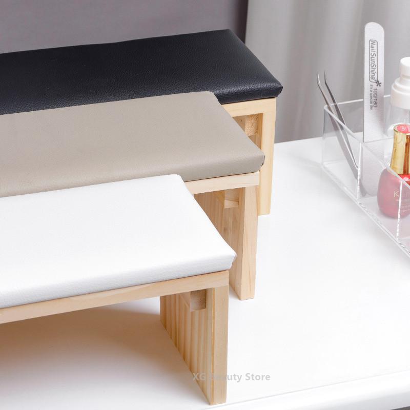 1 шт., белая подушка для ногтей из искусственной кожи, подушка для рук, подушка для маникюра, подставка для рук, подлокотник для ногтей, маникюрный стол, коврик для ногтей