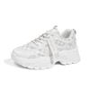 Mesh Low-Top Dad Shoes Women's Spring New Breathable Student Sports Height Increasing Leisure