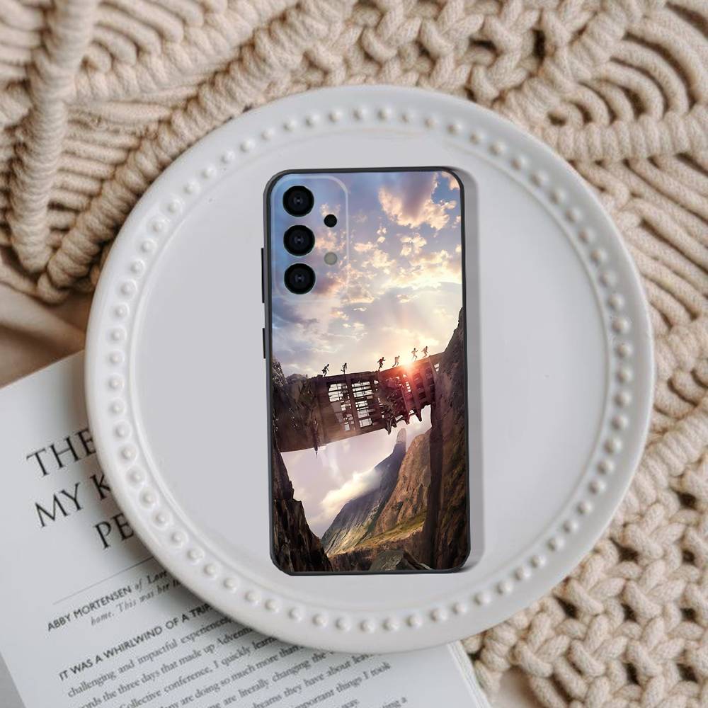 Чехол для телефона M-Maze R-Runner для Samsung Galaxy A73,30,32,72,51,53,52,71,22,5G,Note,J7,8,9 Мягкий черный чехол