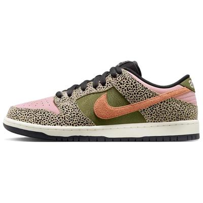Arts-Rec x Dunk Low SB Для отдыха Унисекс Кроссовки Разноцветные Хаки Янтарно-коричневые IH3211-200