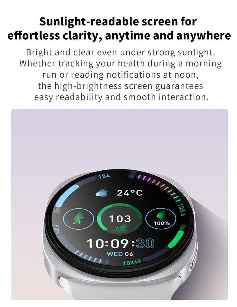2025 New HD8 Mini Android Smart Watch with Silica Gel Touch Screen, Heart Rate Monitoring & IP68 Waterproof