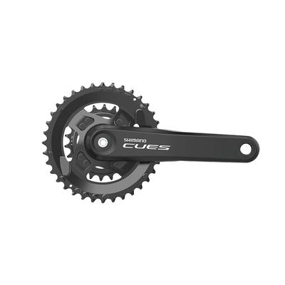 SHIMANO Передняя звездочка CUES с защитой цепи, шатун EFCU40102CX60C FC-U4010-2 Длина/170 мм 46/30T 9/10S