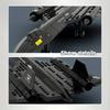 Конструктор MOC «Шпионский самолет SR-71 Blackbird» STEM Обучающие игрушки Подарок для детей Креативная военная модель