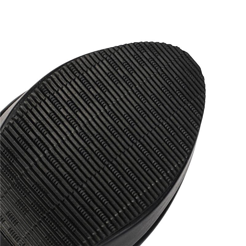 Женские сапоги на высоком каблуке осень и зима новые водонепроницаемые сапоги на толстом каблуке большого размера среднего размера