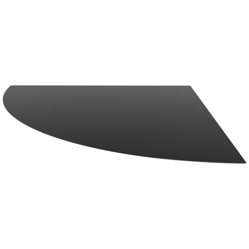 Стальное основание для отдельно стоящей печи МОДЕЛЬ 4 100x100 см черное