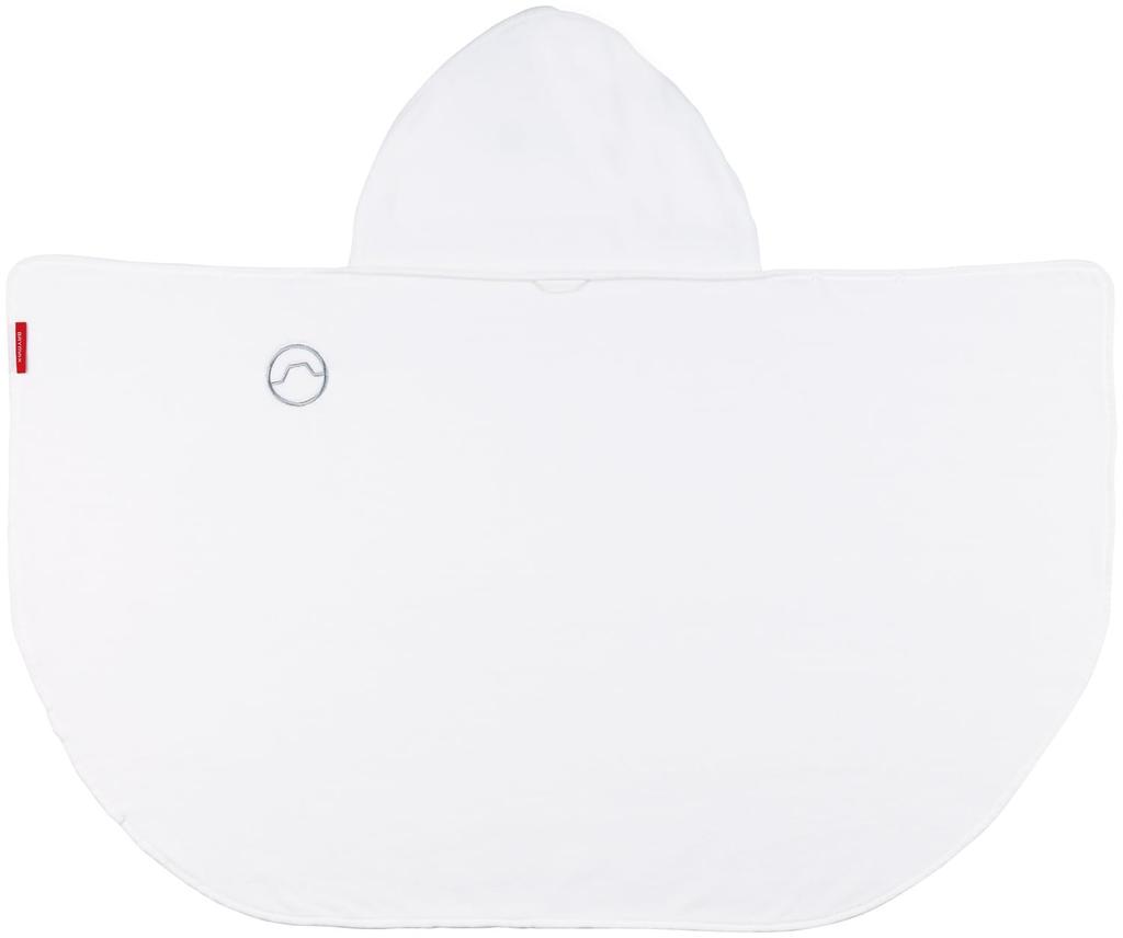 Skater Hooded Bath 108cm X Disney Baymax BPO1 Poncho, 92cm, Moisture-Wicking, Quick-Drying,