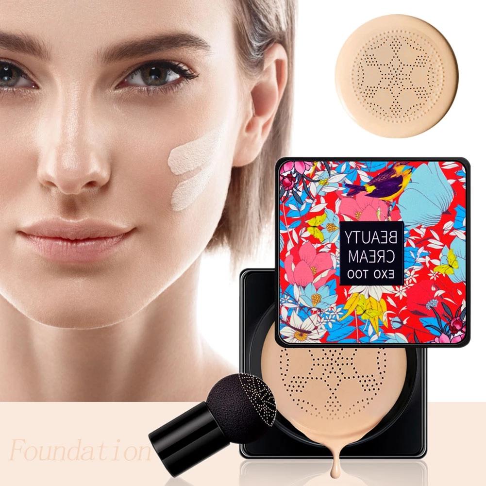 Mushroom Head Air Cushion CC Cream Moisturizing Foundation Air-Permeable Natural Brightening Makeup BB Cream Korean Cosmetics