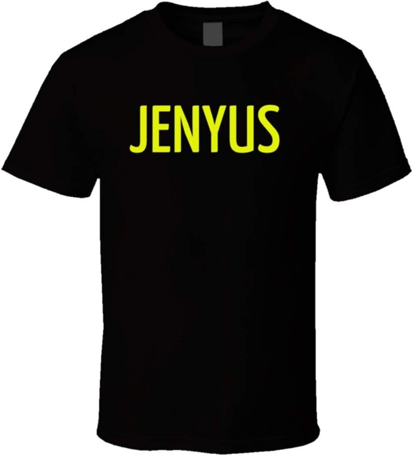 JENYUS Yellow Graphic T-shirt