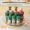360 Degrees Rotating Storage Tray 1/2/3 Layers Lazy Susan Organizer Kitchen Pantry Cabinet Countertop Seasoning Spice Holder Cosmetic Turntable Rack