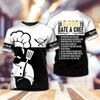 Funny Chef Uniform Men Leisure 3D Kitchenware Print T Shirt For O-neck Short Sleeve Tops Custom Designer Clothing Oversized Tees