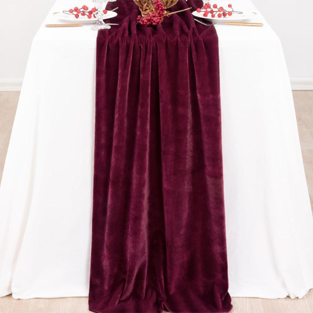 Non-slip Wedding Table Cloth Extended Table Linen Table Decoration Conference Table Cover New Year
